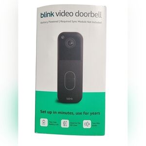 Blink Video Doorbell 2nd Generation– Head-to-toe HD view